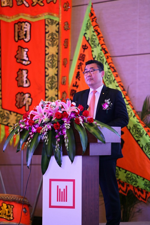 千禧国际酒店集团大中华区运营副总裁庄钦翔致辞